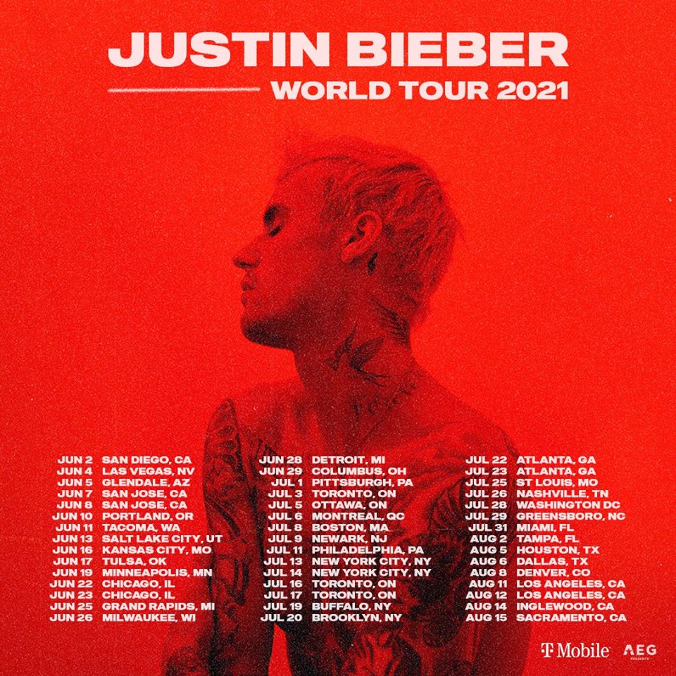 Justin Bieber World Tour 2022 Uk Concert in 2022